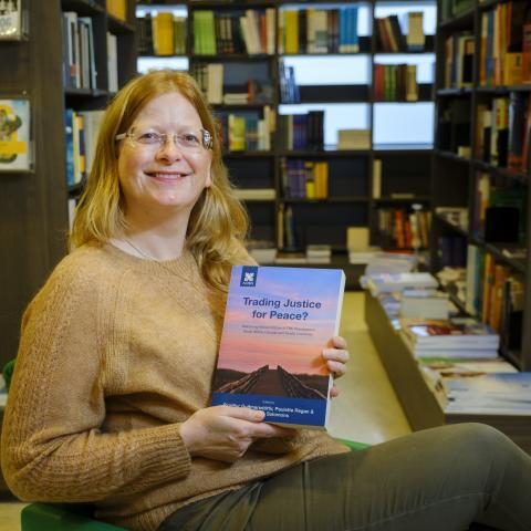 Sigríður Guðmarsdóttir, ritstjóri bókarinnar Trading Justice for Peace?